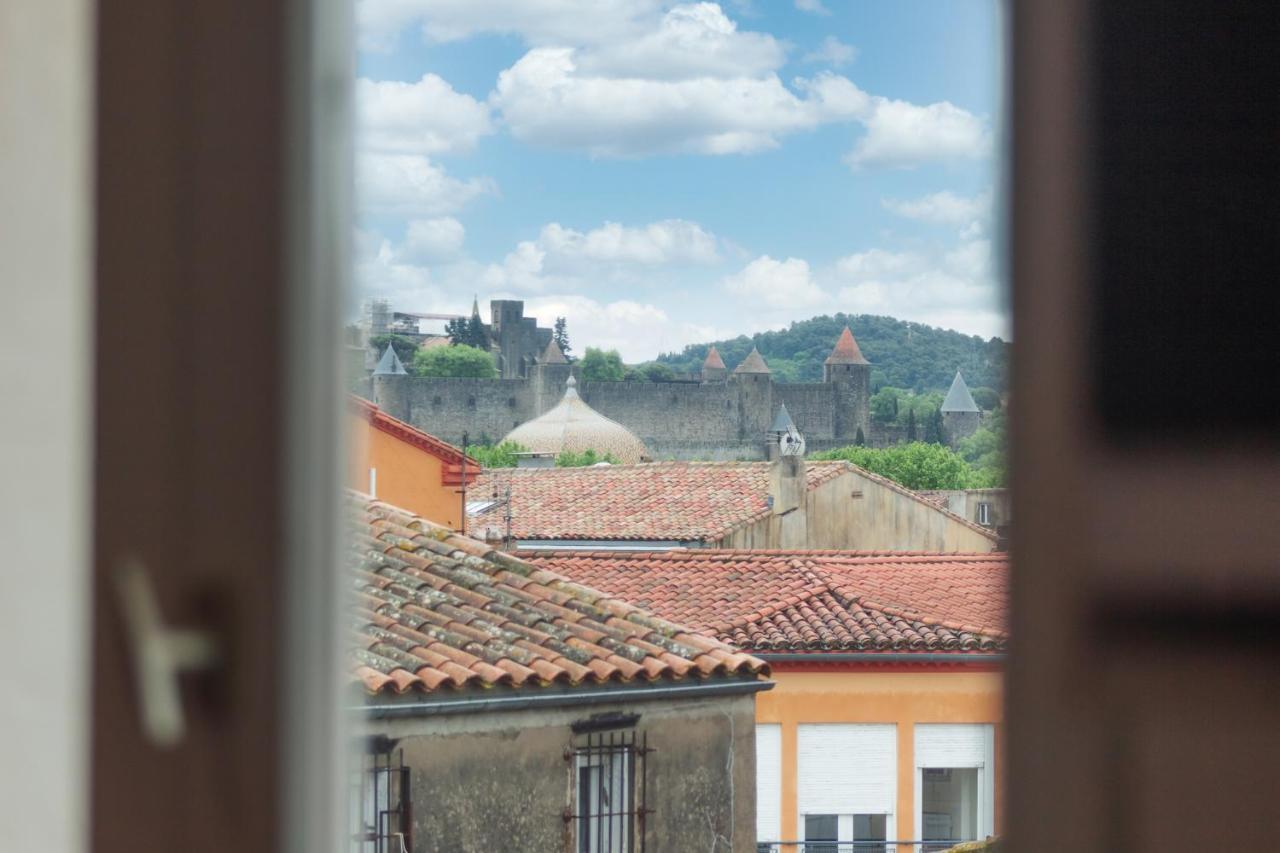 Le Boheme - Netflix - Wifi - Vue Sur La Cite Medievale Et Les Toits Daire Carcassonne Dış mekan fotoğraf